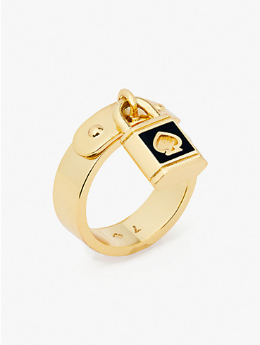 Lock And Spade Ring aus Emaille, , rr_productgrid