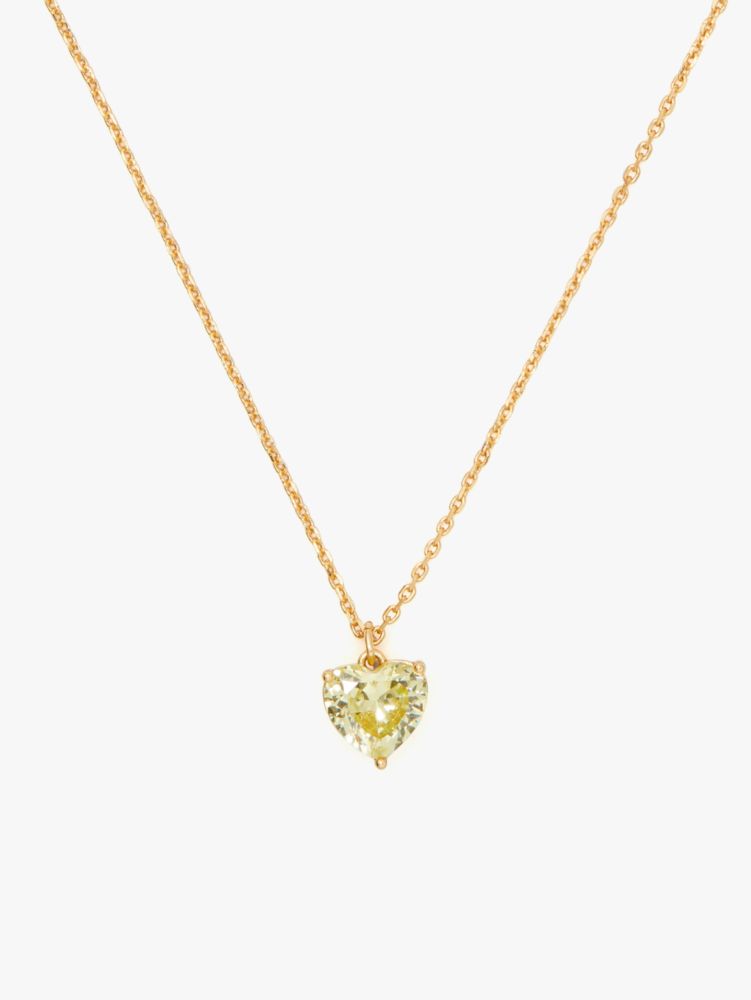 Kate Spade My Love August Heart Pendant