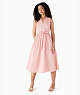 Gingham Burnout Dress, Donut Pink, ProductTile