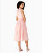 Gingham Burnout Dress, Donut Pink, Product