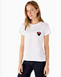 Minnie Patch Tee, Fresh White, Product