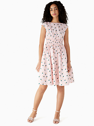 pineapple print blaire dress by kate spade new york non-hover view