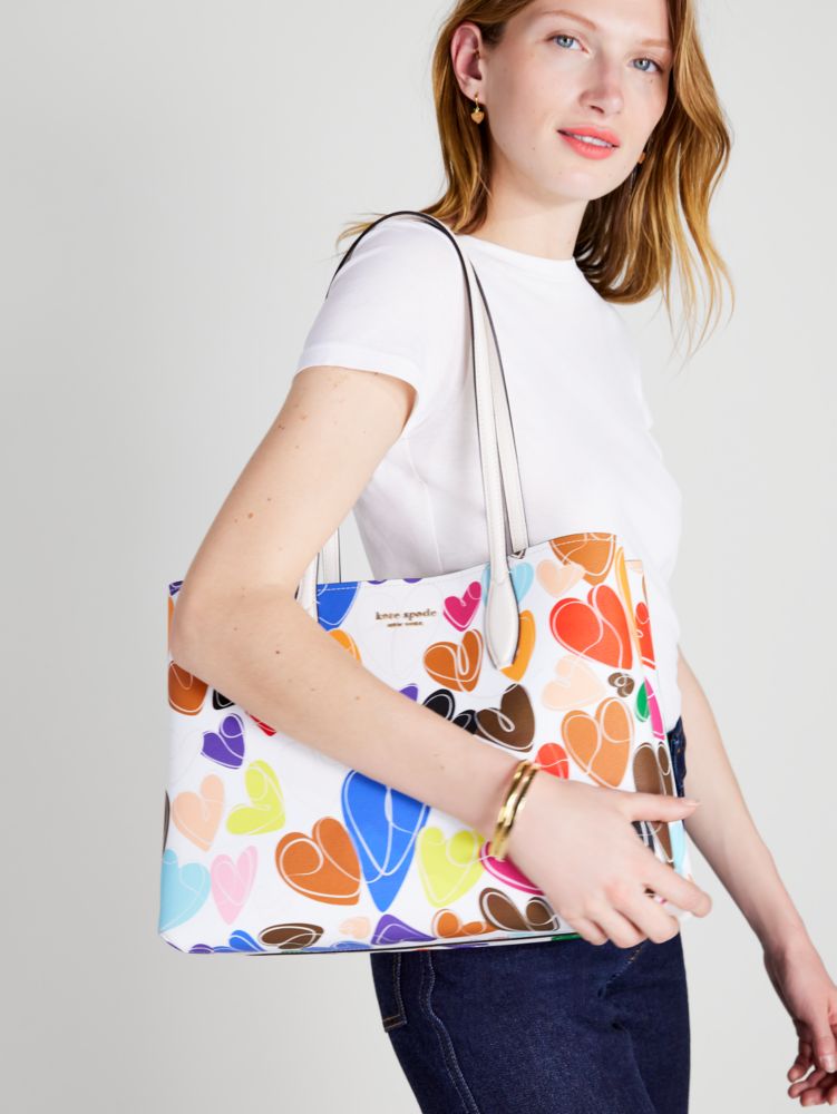Women's multi all day heart large tote | Kate Spade New York NL