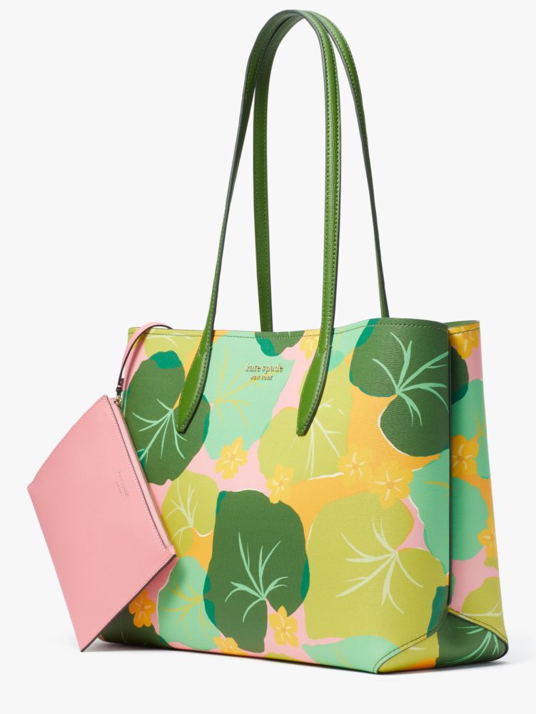 All Day Cucumber Floral Large Tote | Kate Spade New York