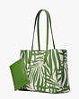 All Day Palm Fronds Large Tote, Bitter Greens Multi, Product