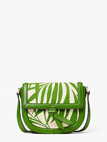 knott palm canvas medium saddle bag, , rr_productgrid
