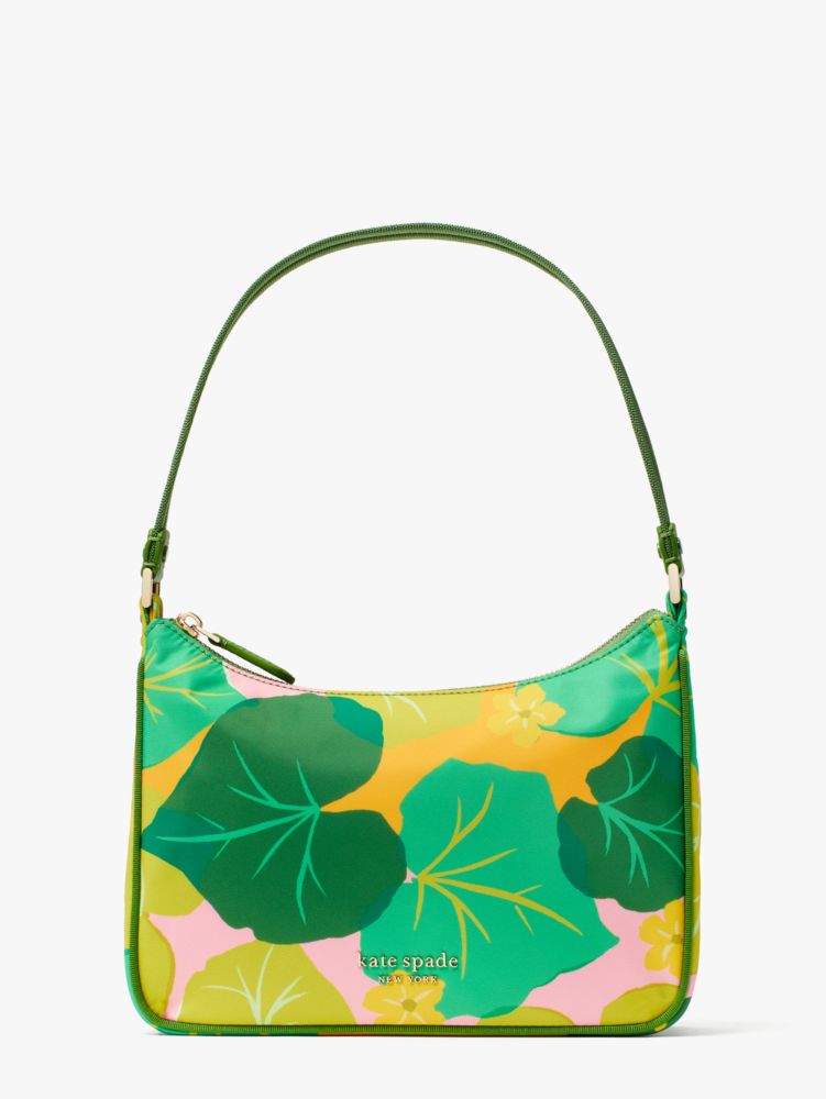The Little Better Sam Cucumber Floral Small Shoulder Bag, Multi, ProductTile
