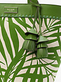 the pier palm fronds canvas medium tote, , s7productThumbnail