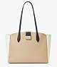 Voyage Colorblocked Large Work Tote, Timeless Taupe Multi, ProductTile