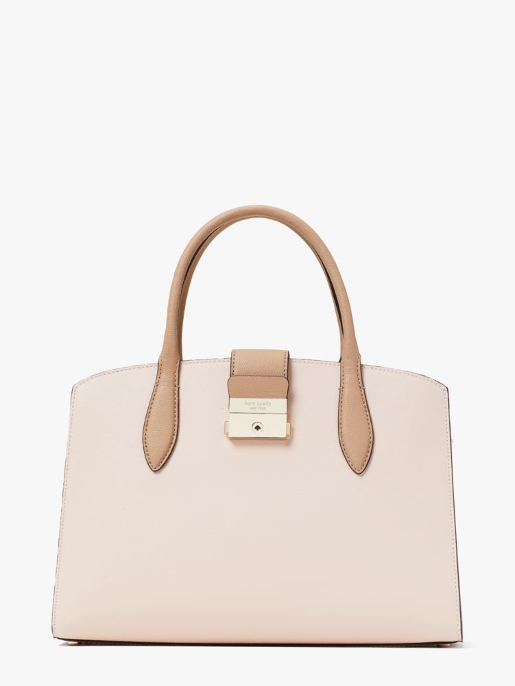 Voyage Colorblocked Medium Satchel, Pale Dogwood Multi, ProductTile