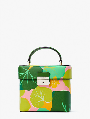 voyage cucumber floral small top-handle crossbody, , rr_productgrid