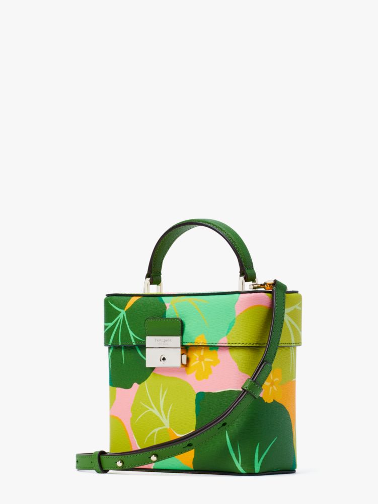 Voyage Cucumber Floral Small Top Handle Crossbody | Kate Spade New York