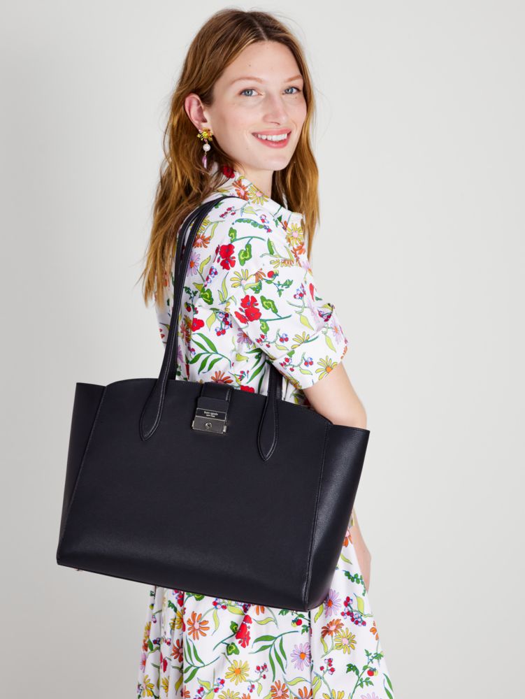 Arriba 36+ imagen kate spade black work bag