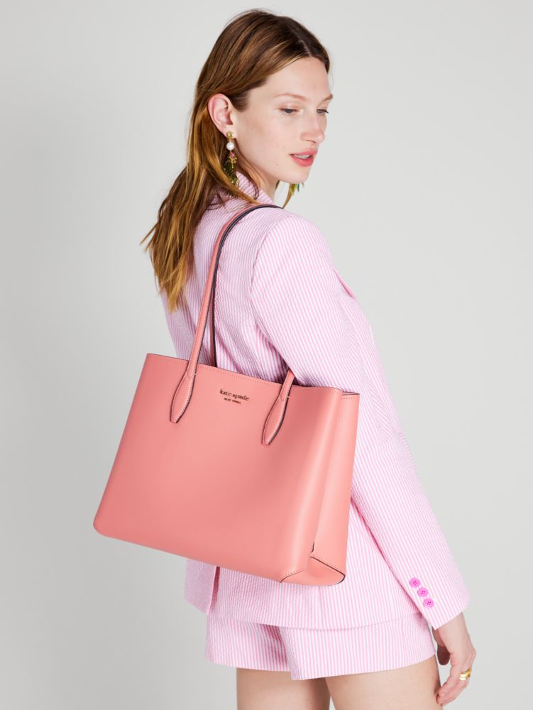 Arriba 43+ imagen kate spade large pink tote