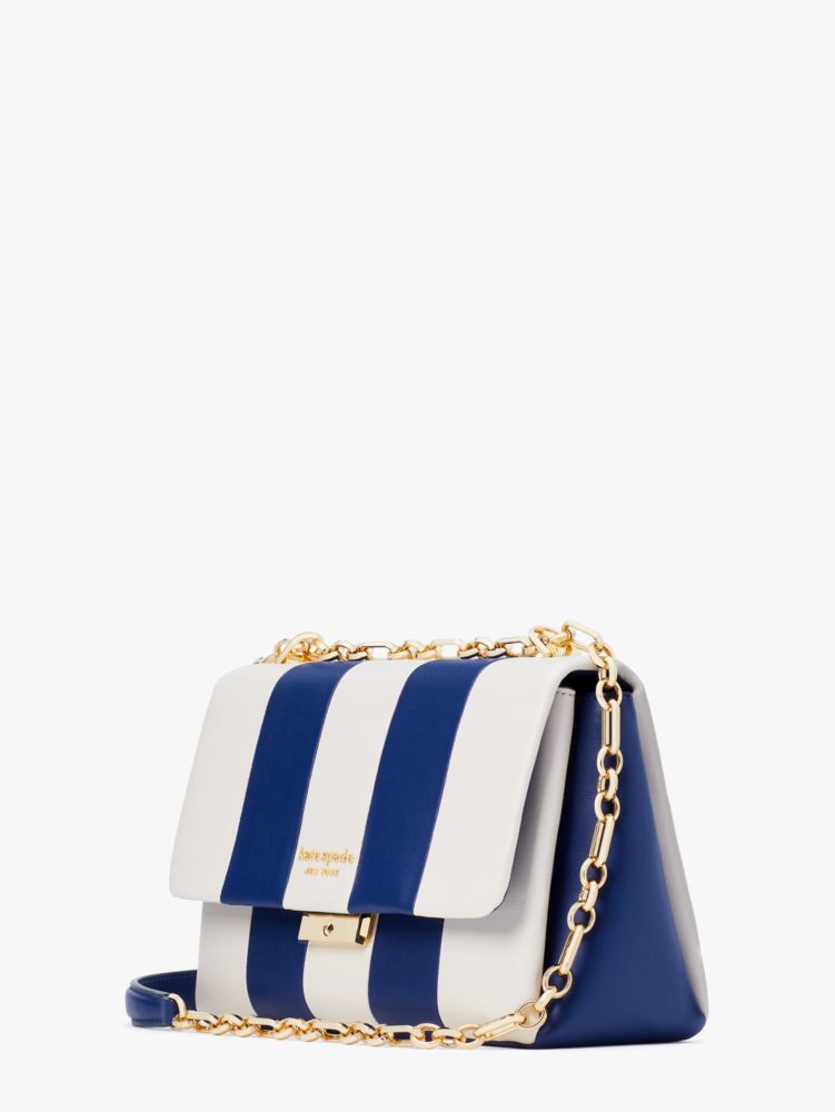 Carlyle Striped Medium Shoulder Bag, Outerspace Multi, Product