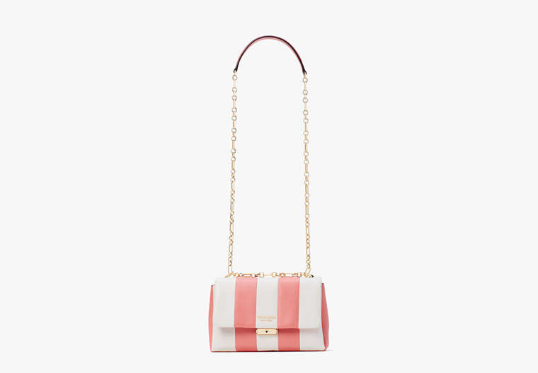 Carlyle Striped Medium Shoulder Bag, Garden Rose Multi, Product