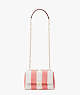 Carlyle Striped Medium Shoulder Bag, Garden Rose Multi, ProductTile