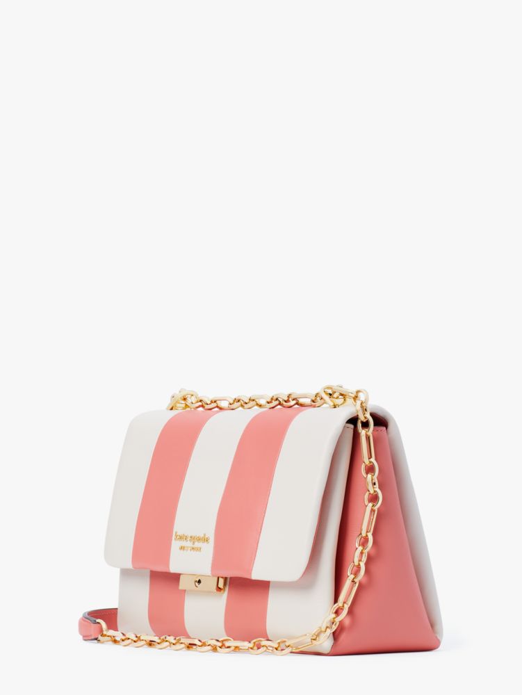 Kate Spade Carlyle Leather Wallet On Chain Bag in Pink