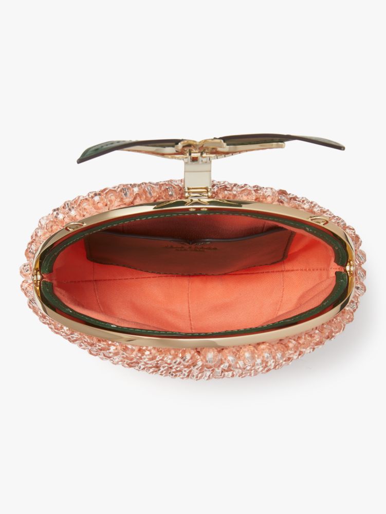 Bellini Embellished Crochet 3d Peach Crossbody | Kate Spade New York