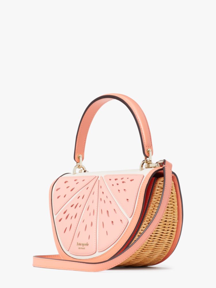 Squeeze Wicker 3d Grapefruit Crossbody | Kate Spade New York