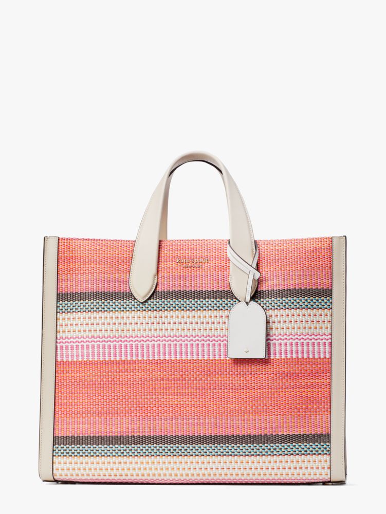 Manhattan Striped Large Tote | Kate Spade New York