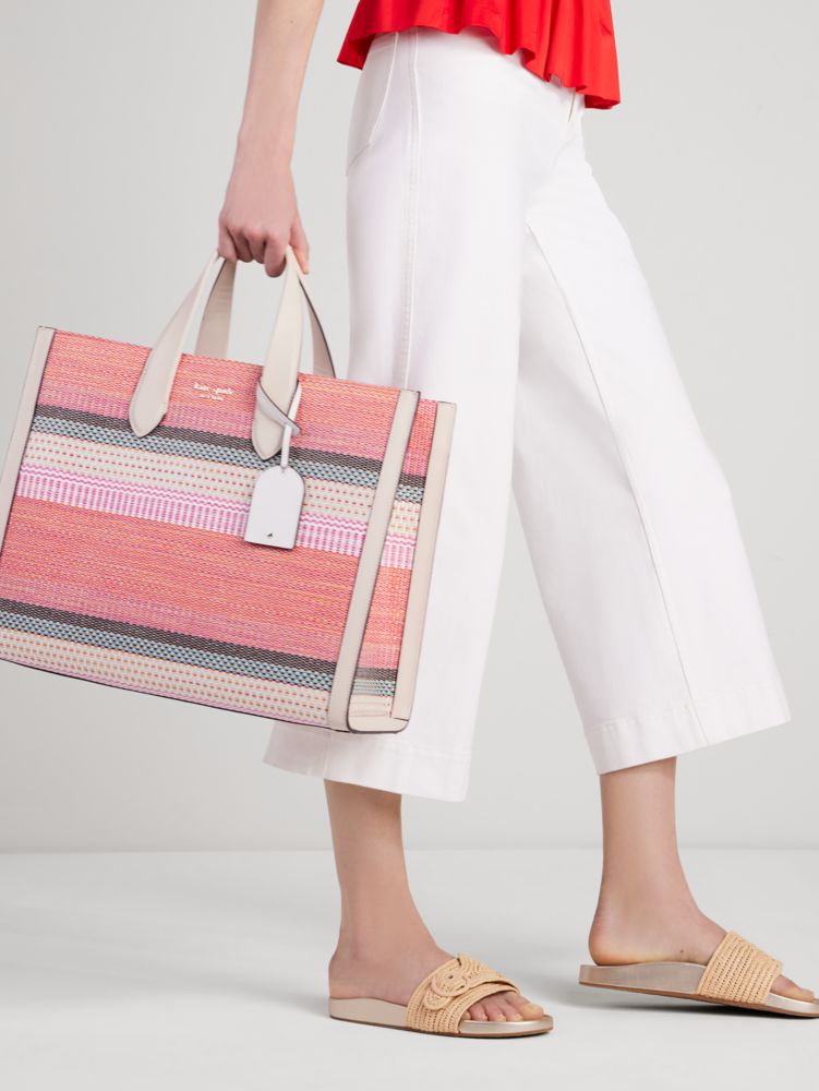 Manhattan Striped Large Tote | Kate Spade New York