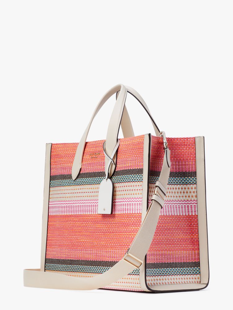 Manhattan Striped Large Tote | Kate Spade New York