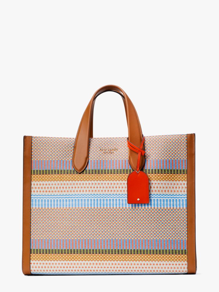 Manhattan Striped Large Tote | Kate Spade New York