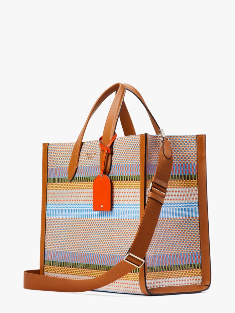 Manhattan Striped Large Tote | Kate Spade New York