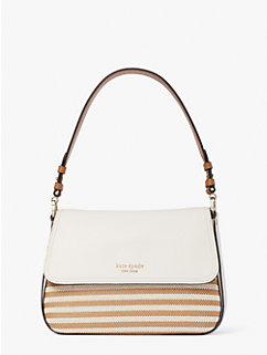 Hudson Striped Medium Convertible Shoulder Bag | Kate Spade New York