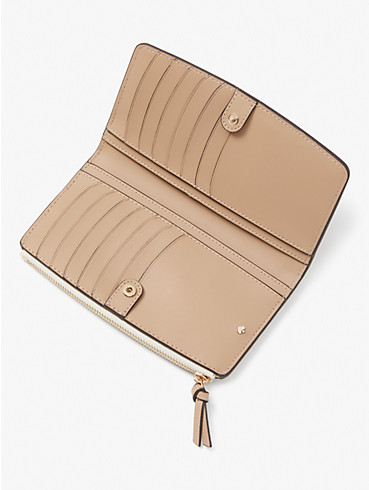 knott colorblocked zip slim wallet, , rr_productgrid