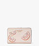 Tini Embellished Compact Wallet, Pale Dogwood, ProductTile