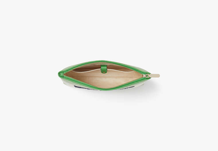 Cabana Canvas Pouch, Green Multi, Product