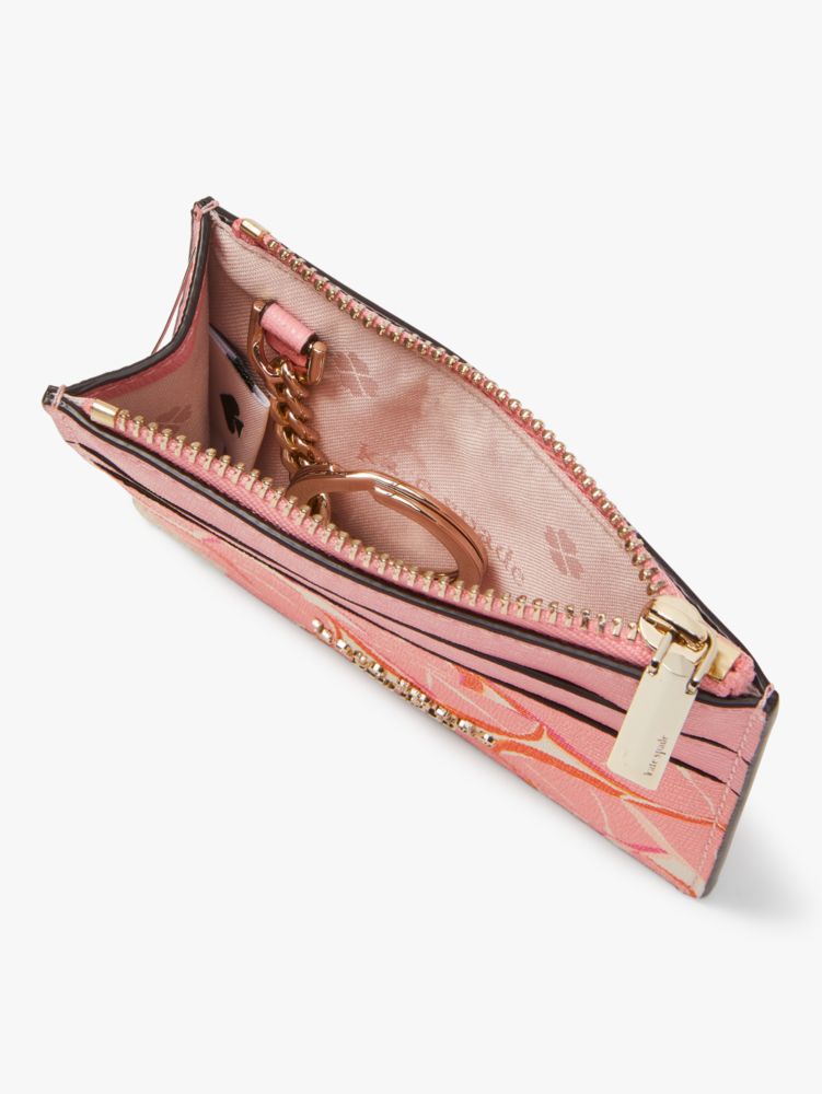 Spencer Grapefruit Coin Card Case, Pink Multi, Product