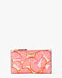 Spencer Grapefruit Small Slim Bifold Wallet, Pink Multi, Product