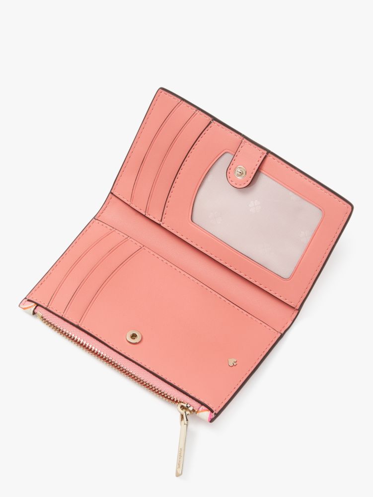 Spencer Grapefruit Small Slim Bifold Wallet | Kate Spade New York