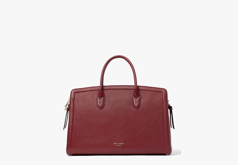 Knott Commuter Laptop Bag, Autumnal Red, Product
