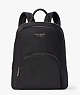 The Little Better Sam Nylon Laptop Backpack, Black, ProductTile