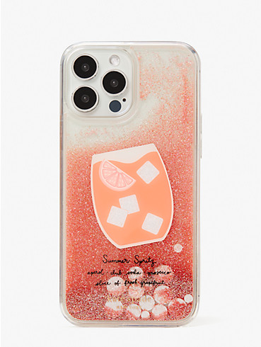 campari liquid glitter iphone 13 pro max case, , rr_productgrid