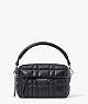 Softwhere Quilted Leather Small Convertible Crossbody, Black, ProductTile
