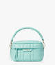 Softwhere Quilted Leather Small Convertible Crossbody, Summer Rain, ProductTile