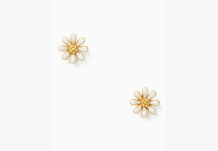 Dazzling Daisies Studs, White Multi, Product image number 0