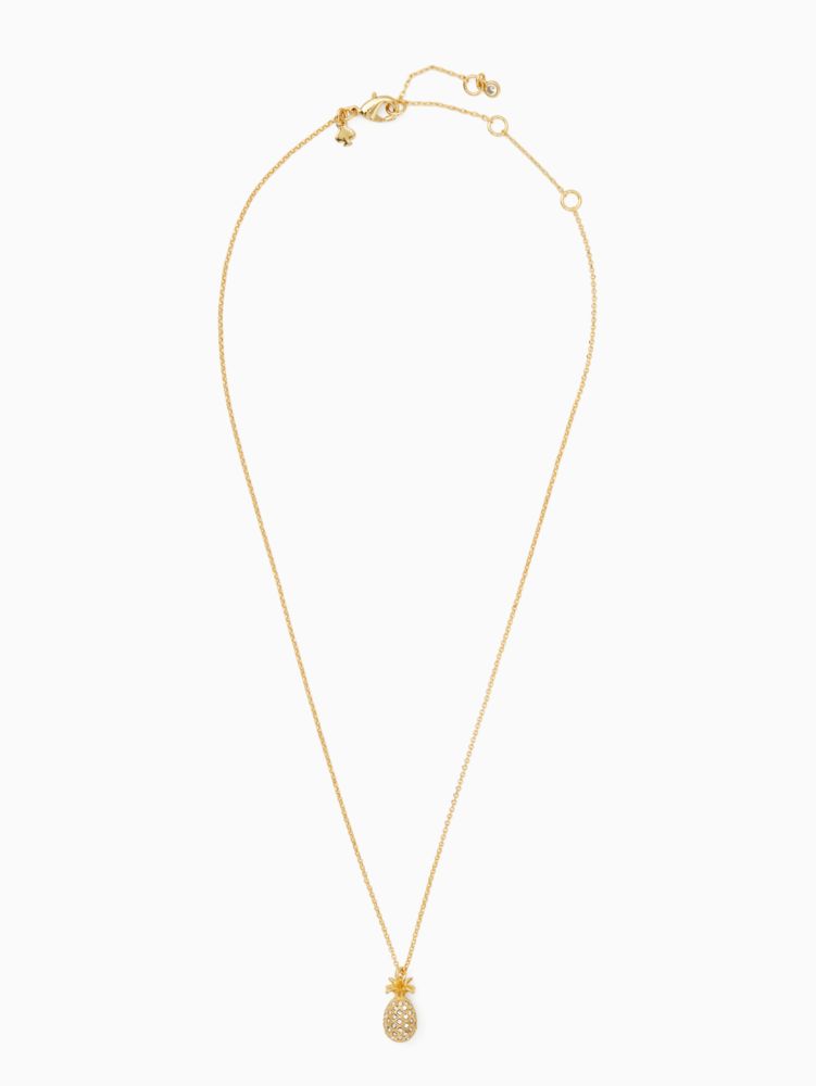 Pineapple Passion Mini Pendant Necklace | Kate Spade Surprise