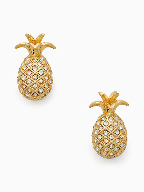 pineapple passion stud earrings