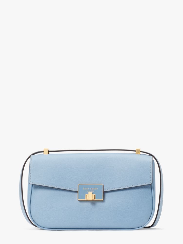 Katy Twistlock Medium Shoulder Bag, Morning Sky, ProductTile