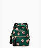 Chelsea Micro Backpack Key Chain, Green Multi, ProductTile