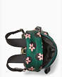 Chelsea Micro Backpack Key Chain, Green Multi, Product