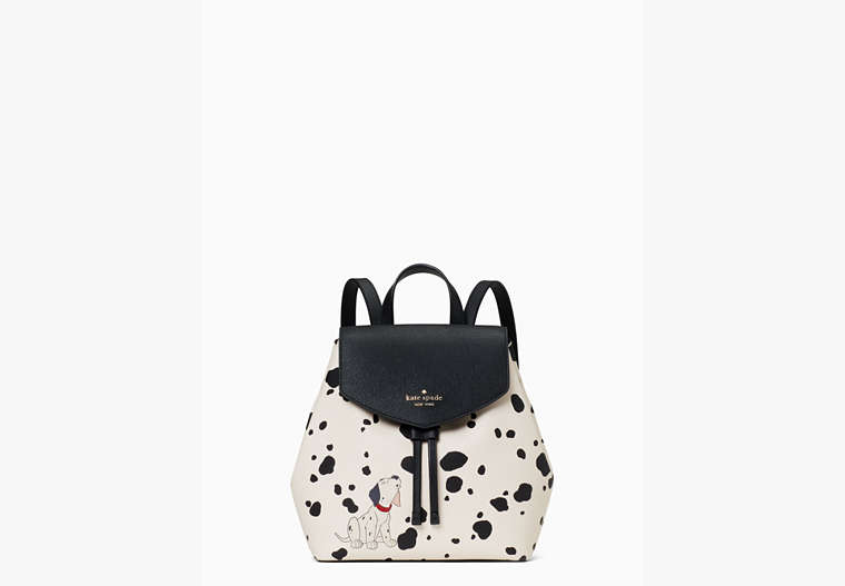 Disney X Kate Spade New York Medium Flap 101 Dalmatians Backpack, Parchment Multi, Product image number 0
