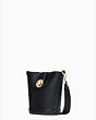 Audrey Mini Bucket Bag, Black, Product