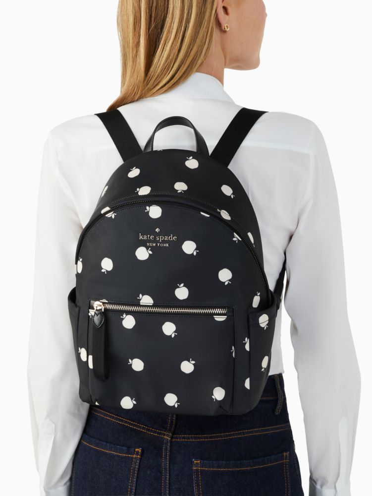 Top 87+ imagen kate spade backpack polka dot Thptnganamst.edu.vn